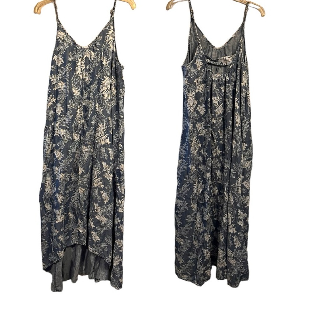Appraisal Tropical Palm Dress Coverup Vacation